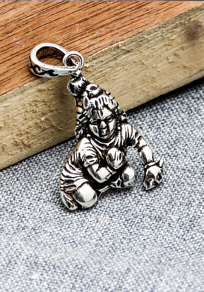 Bal Gopal Pendant Pure Silver