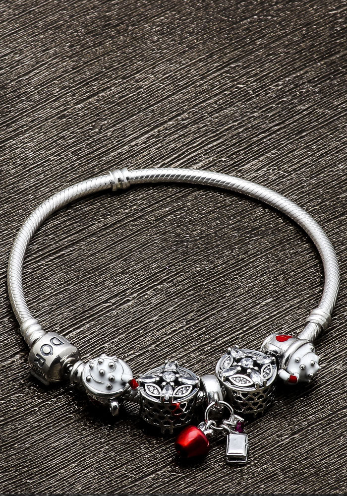 Fancy Silver Bracelet