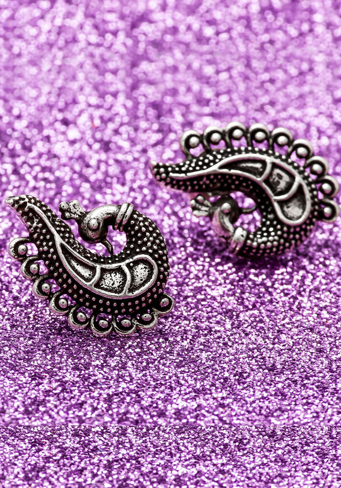 Beautiful Unique Design Stone Earring |