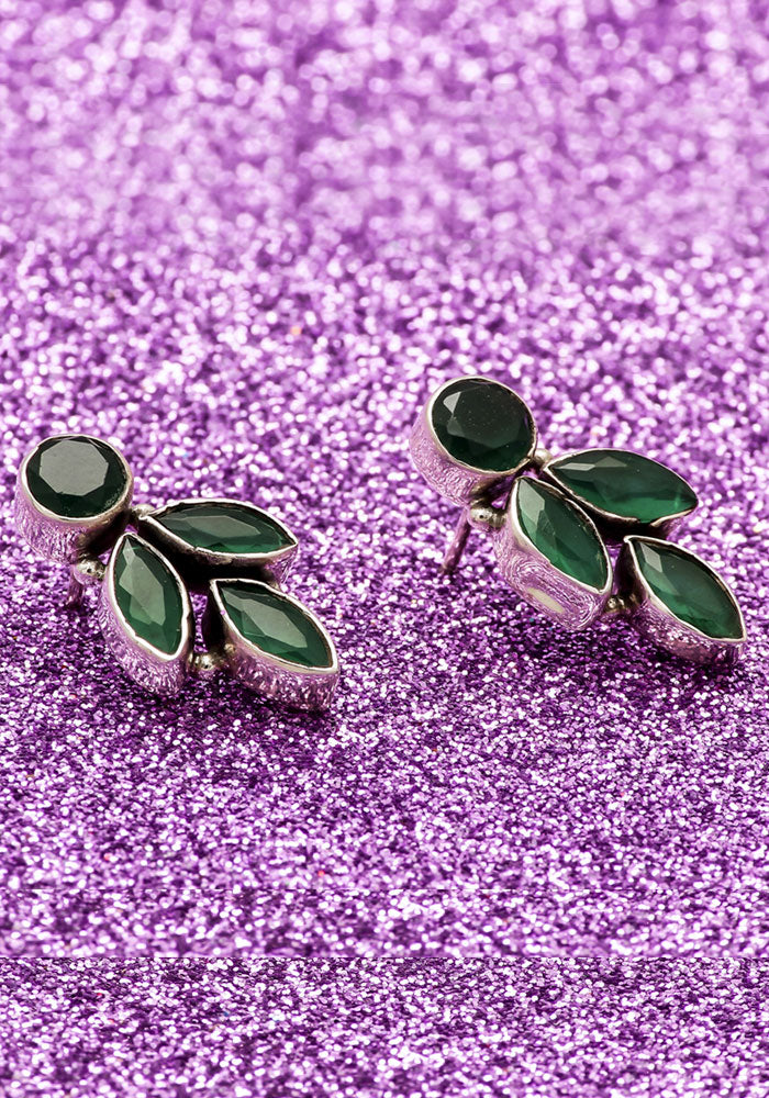 Beautiful Unique Design Stone Earring |